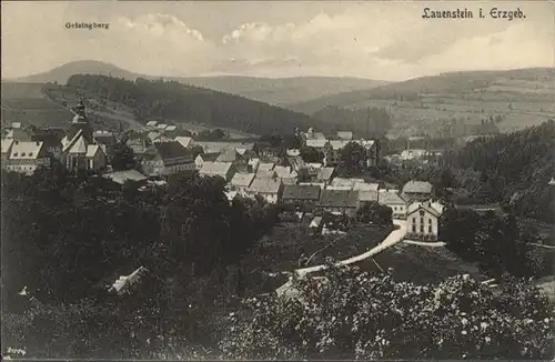 wq75199 Lauenstein Erzgebirge Lauenstein Erzgebirge Geisingberg * Kategorie. Geising Alte Ansichtskarten