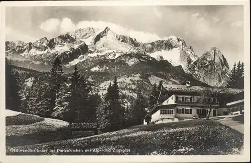Garmisch-Partenkirchen Oschwendtnerbauer Zugspitze *