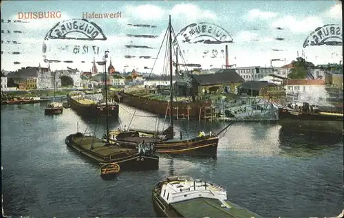 Duisburg Ruhr Duisburg Hafenwerft Schiff x / Duisburg /Duisburg Stadtkreis