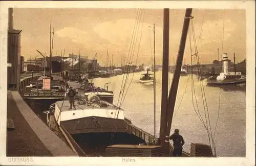 Duisburg Ruhr Duisburg Hafen Schiff * / Duisburg /Duisburg Stadtkreis