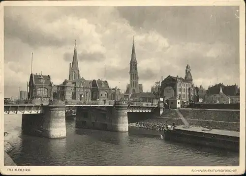 Duisburg Ruhr Duisburg Bruecke * / Duisburg /Duisburg Stadtkreis