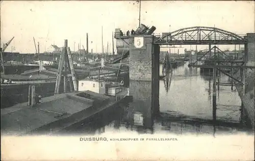 Duisburg Ruhr Duisburg Kohlenkipper Parallelhafen x / Duisburg /Duisburg Stadtkreis