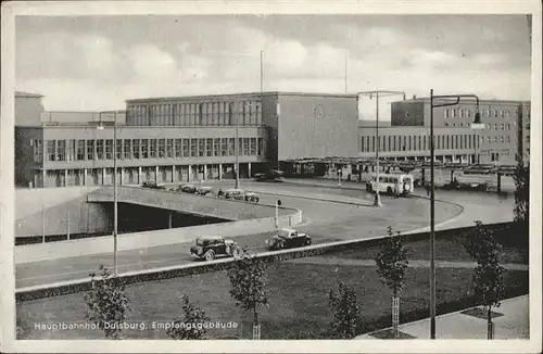 Duisburg Ruhr Duisburg Hauptbahnhof Empfangsgebaeude x / Duisburg /Duisburg Stadtkreis