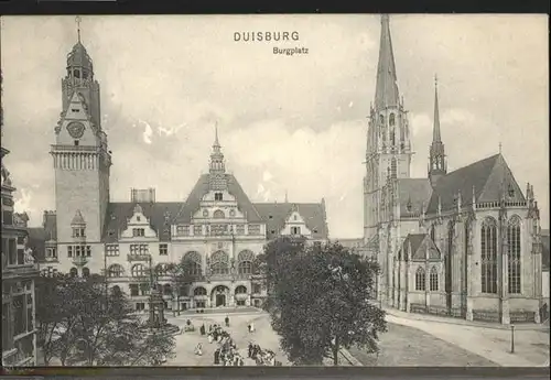 Duisburg Ruhr Duisburg Burgplatz x / Duisburg /Duisburg Stadtkreis