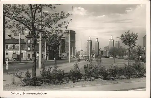 Duisburg Ruhr Duisburg Schwanentorbruecke x / Duisburg /Duisburg Stadtkreis