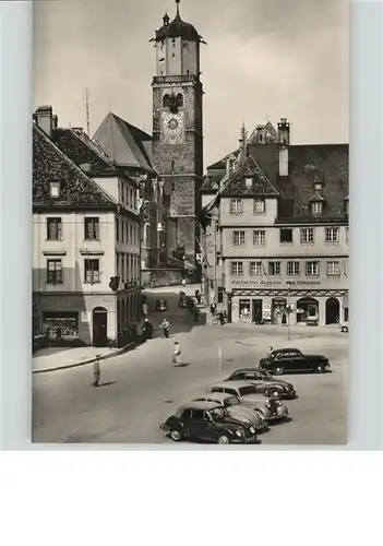 Memmingen Marktplatz St Martinskirche *