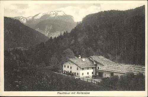 Bad Reichenhall Mauthaeusl Reiteralpe *