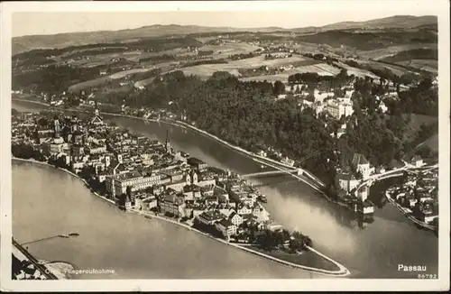 Passau Fliegeraufnahme 