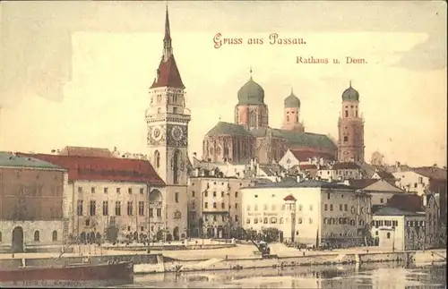 Passau Rathaus Dom