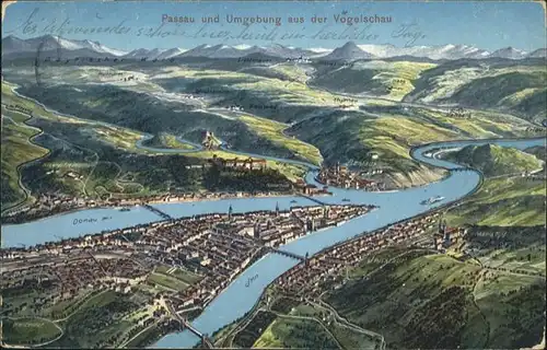 Passau Panorama Donau Inn