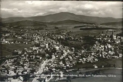 Zwiesel Niederbayern Fliegeraufnahme Falkenstein / Zwiesel /Regen LKR