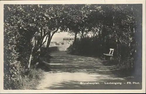 Brunshaupten Laubengang