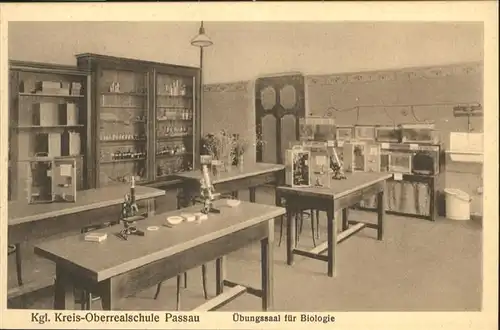 Passau Kreisoberrealschule uebungssaal Biologie