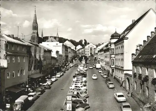 Zwiesel Niederbayern Stadtplatz  / Zwiesel /Regen LKR