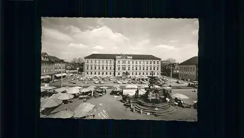 Erlangen Schloss Marktplatz 