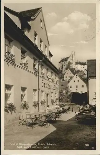 Goessweinstein Gasthaus Stern