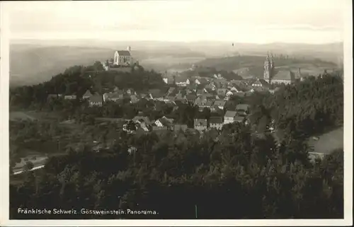 Goessweinstein Fraenkische Schweiz *