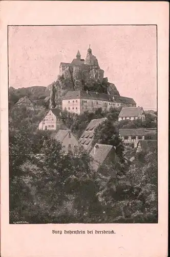 Hersbruck Burg Hohenstein