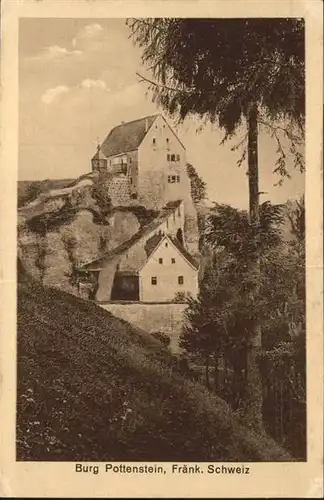 Pottenstein Oberfranken Burg Pottenstein / Pottenstein /Bayreuth LKR