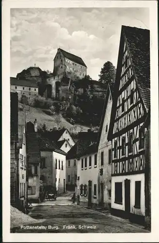 Pottenstein Oberfranken Burg / Pottenstein /Bayreuth LKR