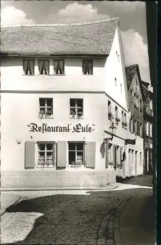 Bayreuth Kuenstlerkneipe Eule Restaurant