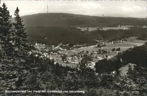 Warmensteinach Fleckl Ochsenkopf Schneeberg