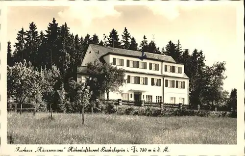 Bischofsgruen Kurhaus Haeussermann