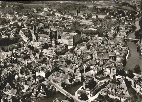 Bamberg Dom Fliegeraufnahme 