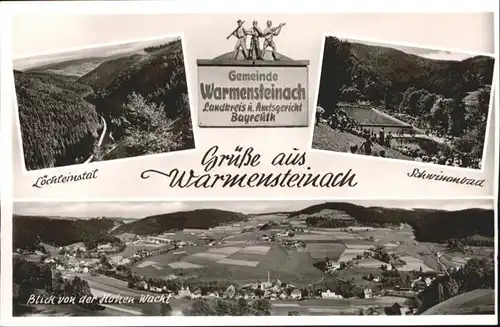 Warmensteinach Loechteinstal Schwimmbad