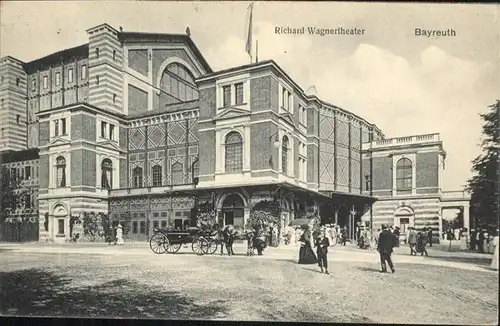 Bayreuth Richard Eagnertheater Kutsche
