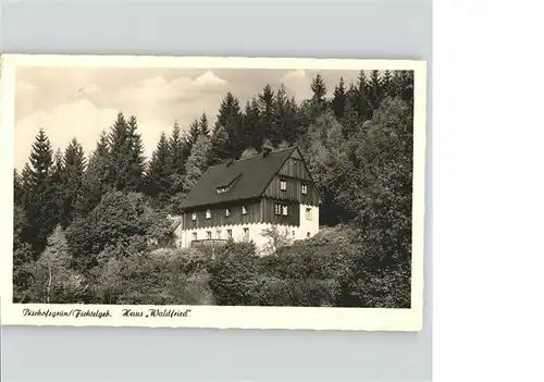 Bischofsgruen Haus Waldfried