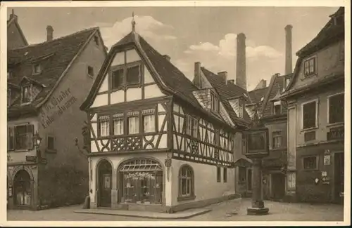 Wuerzburg Fachwerkhaus Zellerstrasse