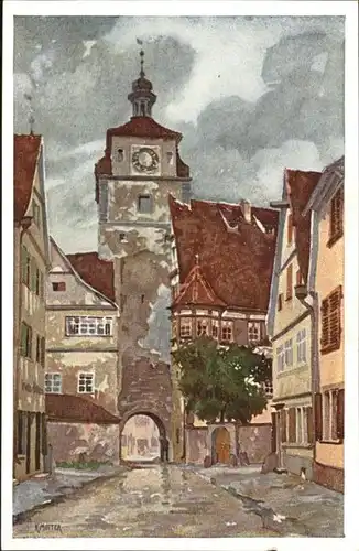Rothenburg Tauber Weisser Turm