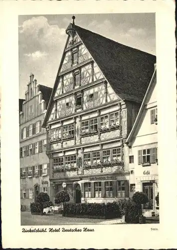 Dinkelsbuehl Hotel Deutsches Haus