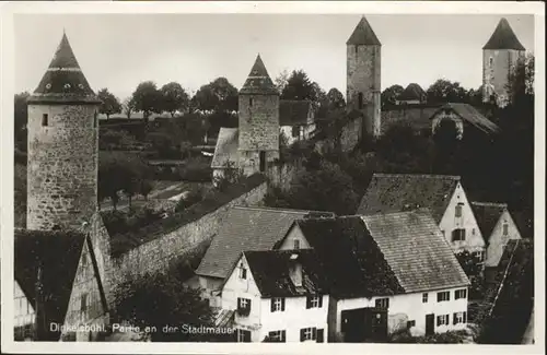 Dinkelsbuehl Stadtmauer