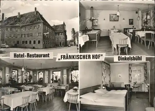 Dinkelsbuehl Hotel Restaurant Fraenkischer Hof