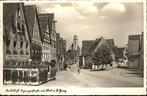 Dinkelsbuehl Segringerstrasse St Georg Kirche