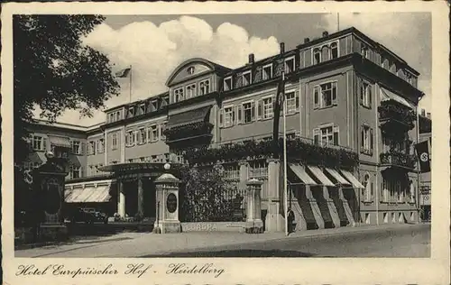 Heidelberg Neckar Hotel Europaeischer Hof