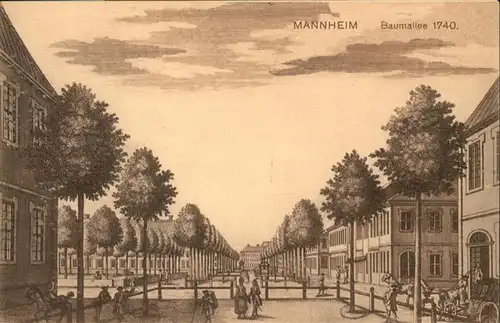 Mannheim Baumallee Kutsche 