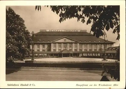 Wiesbaden Sektkellerei Henkel Co 