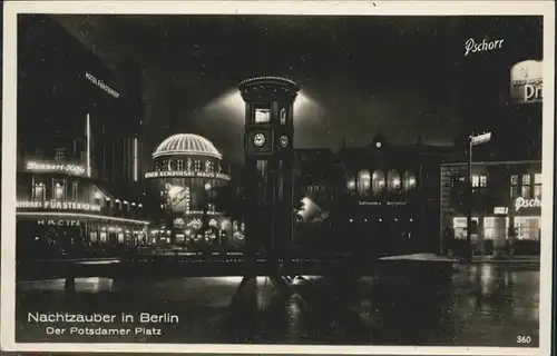 Berlin Nachtzauber Potsdamer Platz