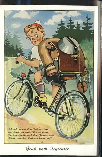 Tegernsee Fahrrad Leporello