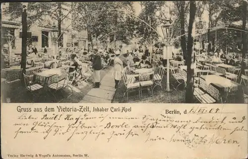 Berlin Victoria Zelt