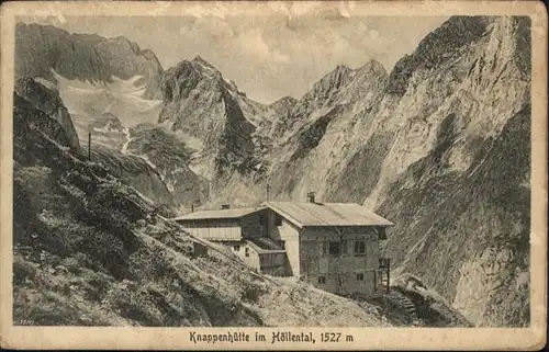 Garmisch-Partenkirchen Knappenhuette Hoellental