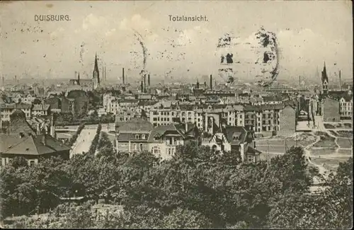 Duisburg Ruhr Totalansicht / Duisburg /Duisburg Stadtkreis