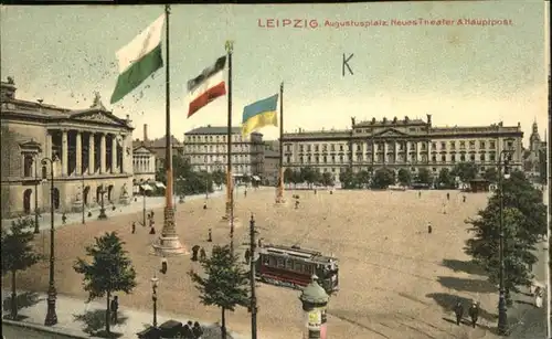 Leipzig augustusplatz
Neues Theater
Hauptpost