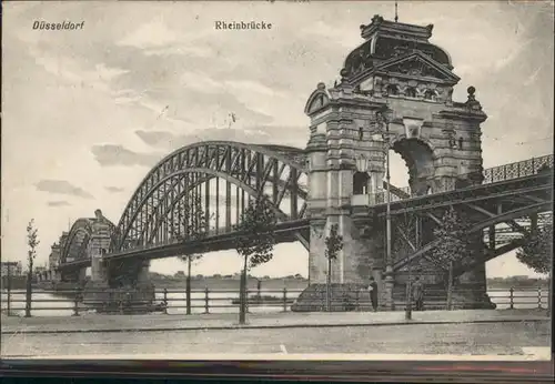 Duesseldorf Rheinbruecke