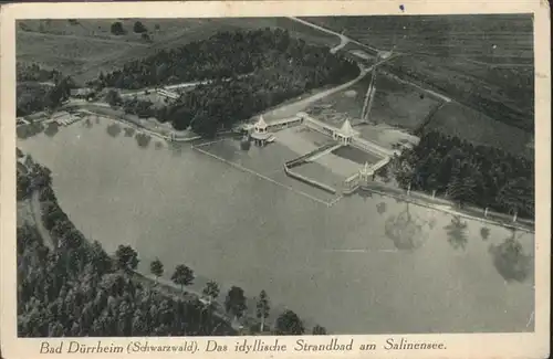 Bad Duerrheim Strandbad Salinensee