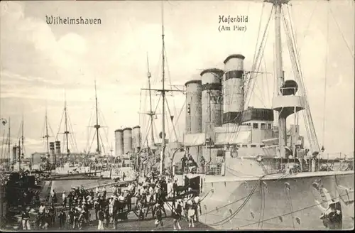Wilhelmshaven Hafen Schiff *