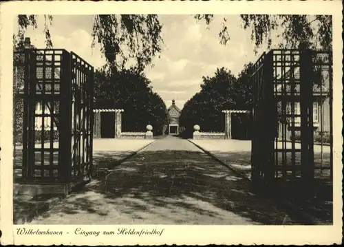 Wilhelmshaven Heldenfriedhof x